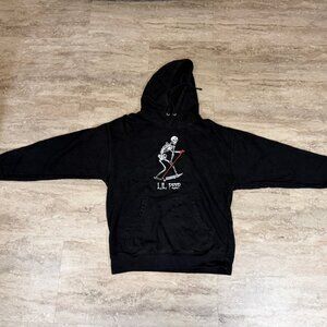 Lil Peep Sweatshirt Schemaposse Skeleton Hoodie Large Official Merchandise EUC